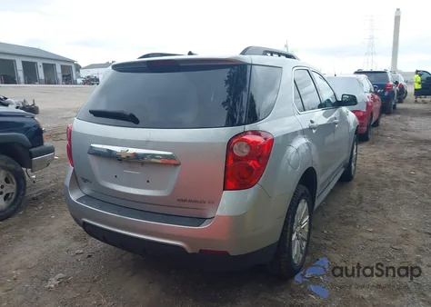 2010 Chevrolet Equinox Lt из США, поврежденный, VIN 2CNALPEW8A6409658